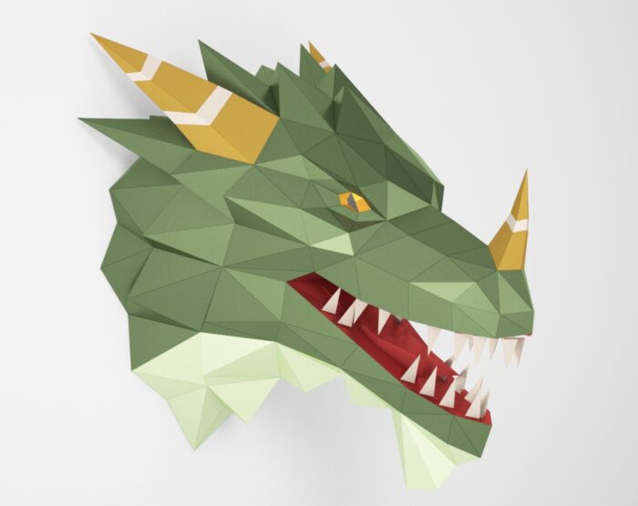 Dragon Head Wall Sculpture