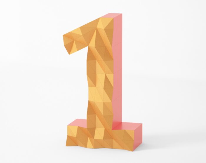 Number One Sculpture