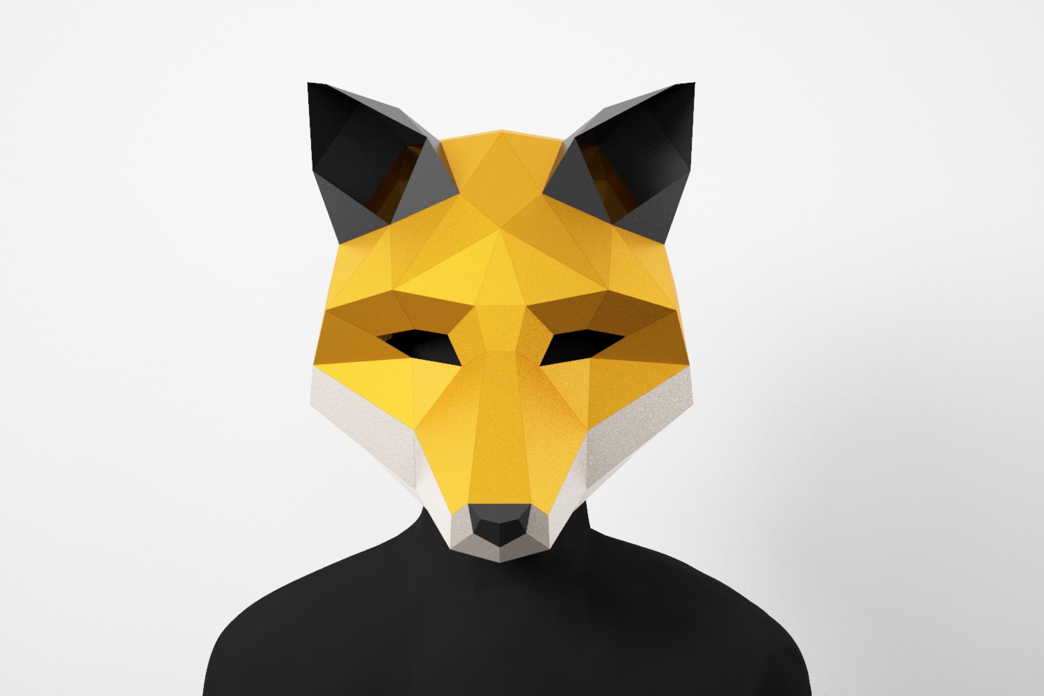 fox-mask-diy-low-poly-mask-paper-craft-mask-pdf-template-3d-mask-lacrafta
