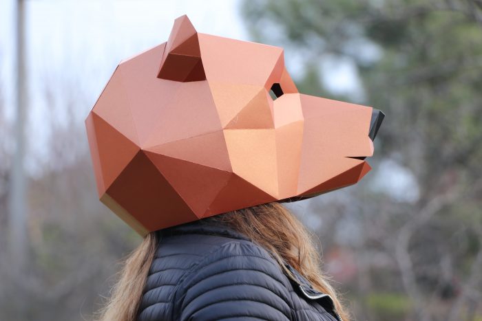 Bear Mask Paper Craftv
