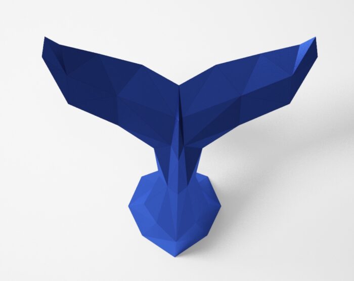 Whale Tail Wall Sculpture