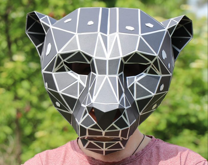Сheetah Mask Paper Craft