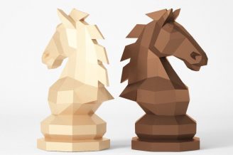 Chess Horse Sculpture