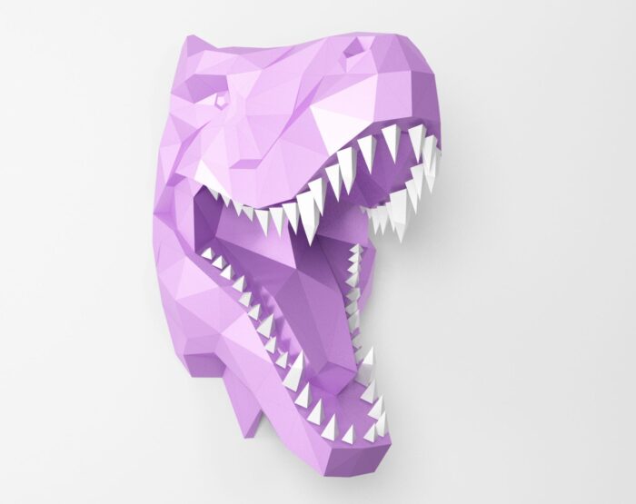 T-Rex Head Wall Sculpture