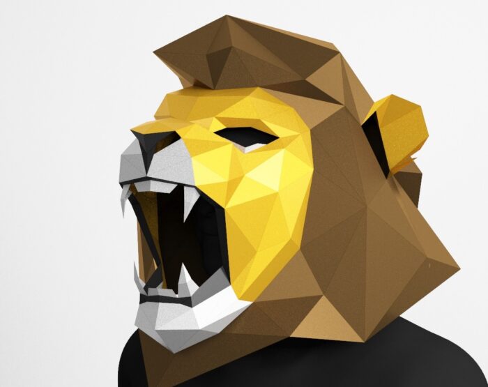 Lion Mask (Roaring)