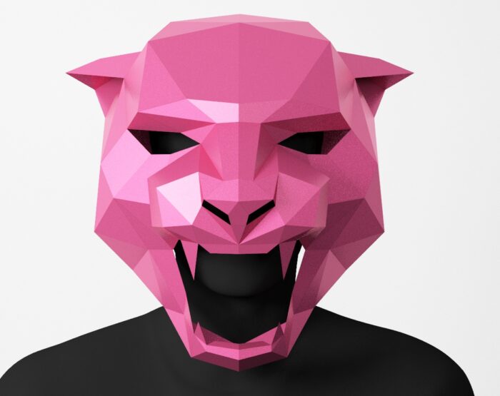 Panther Mask (Polygonal)