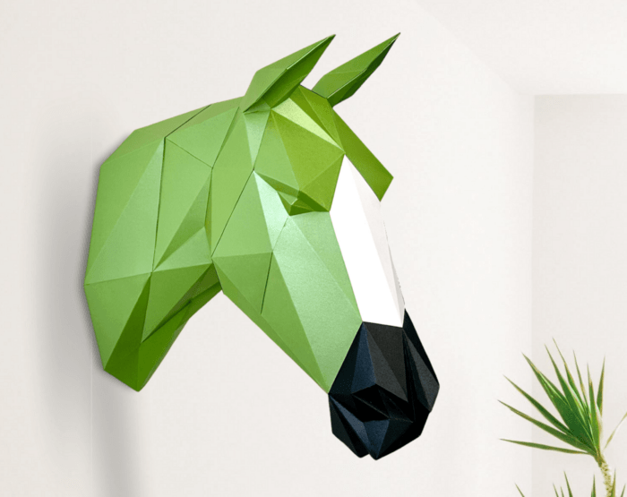 Horse Head Wall Decor Peppercraft Pattern