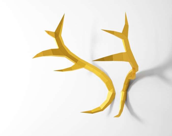 Moose antlers PDF Template