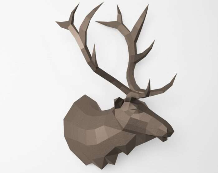 Moose Wall Decor PDF Template