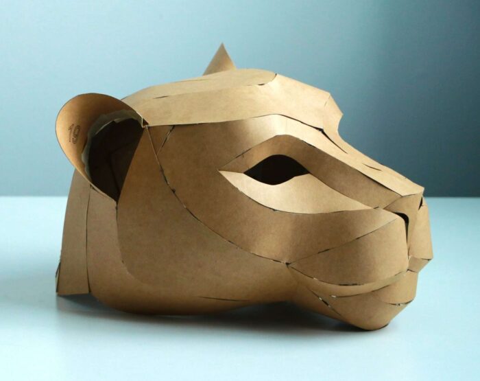 Panther Mask (Papercraft & EVA Foam)