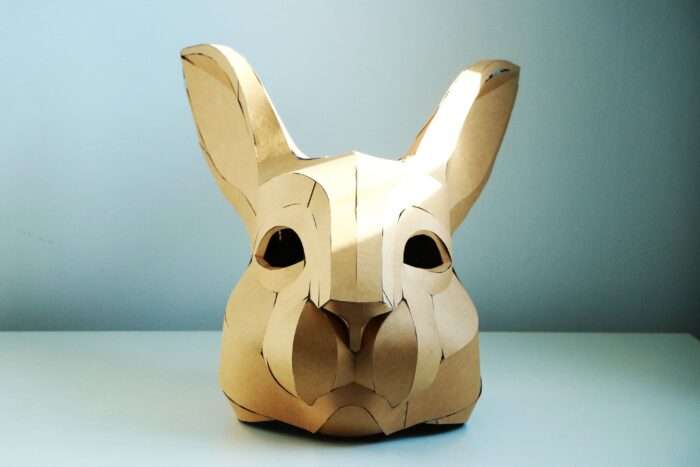 Bunny Mask (Papercraft & EVA Foam) - LACRAFTA
