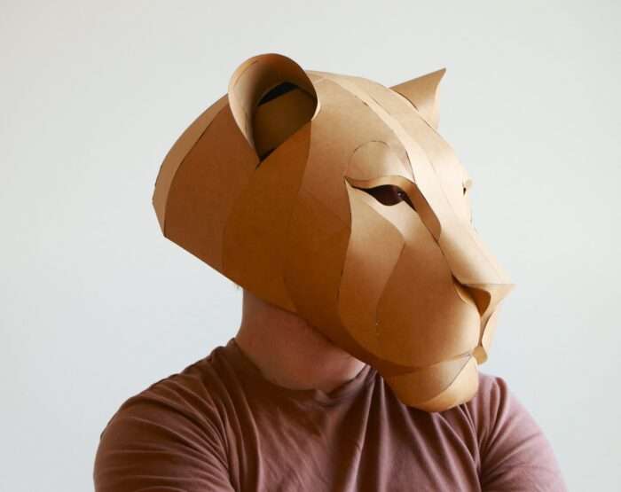 Lioness Mask Template – EVA Foam & Cardboard, DIY Cosplay