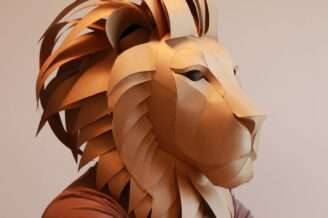 Lion Mask (Papercraft & EVA Foam)