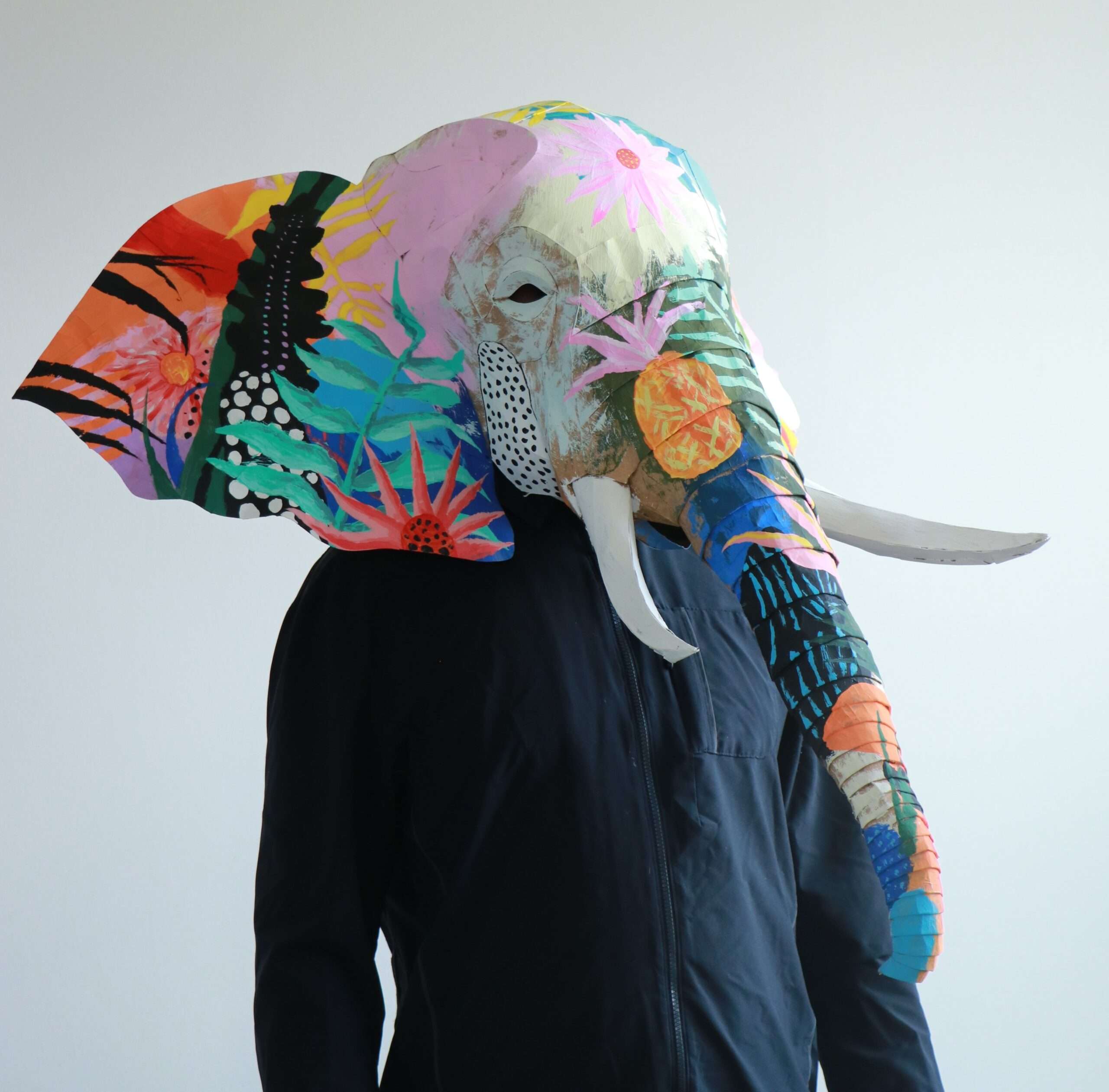 Elephant Mask & Wall Decor (Papercraft & EVA Foam) - Image 11