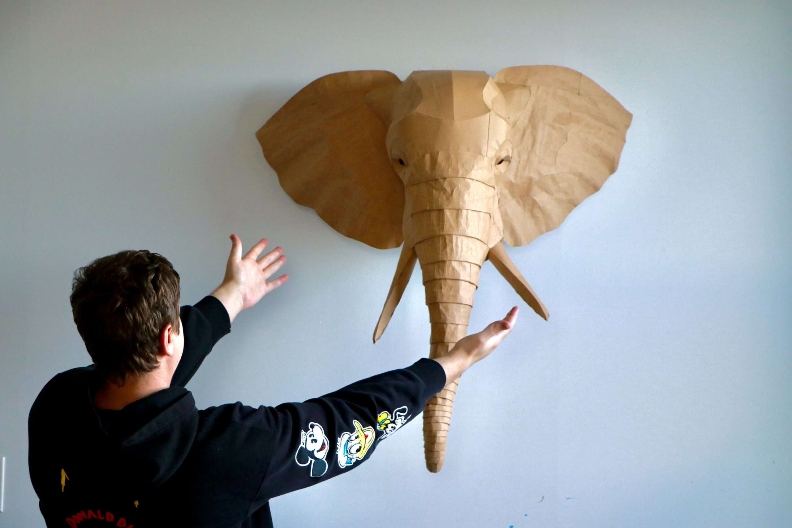 Elephant Mask & Wall Decor (Papercraft & EVA Foam) - Image 6