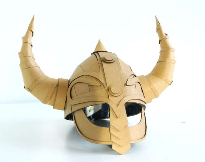 Viking Helmet — DIY Papercraft Template • Cardstock or EVA Foam • Ready to Paint