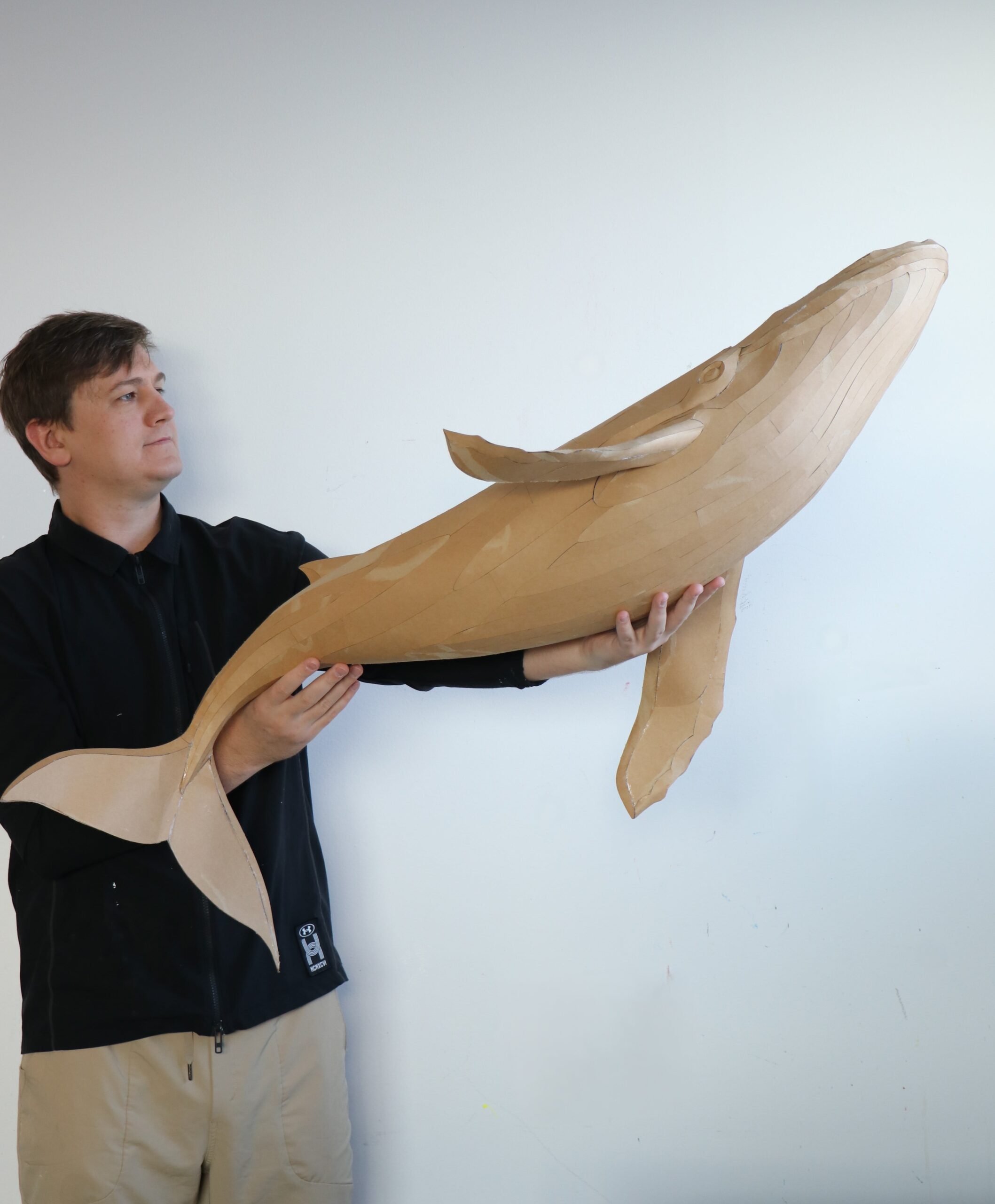 Whale Papercraft Sculpture Template — Paper & EVA Foam DIY Model, Pdf, Dxf, Svg - Image 7