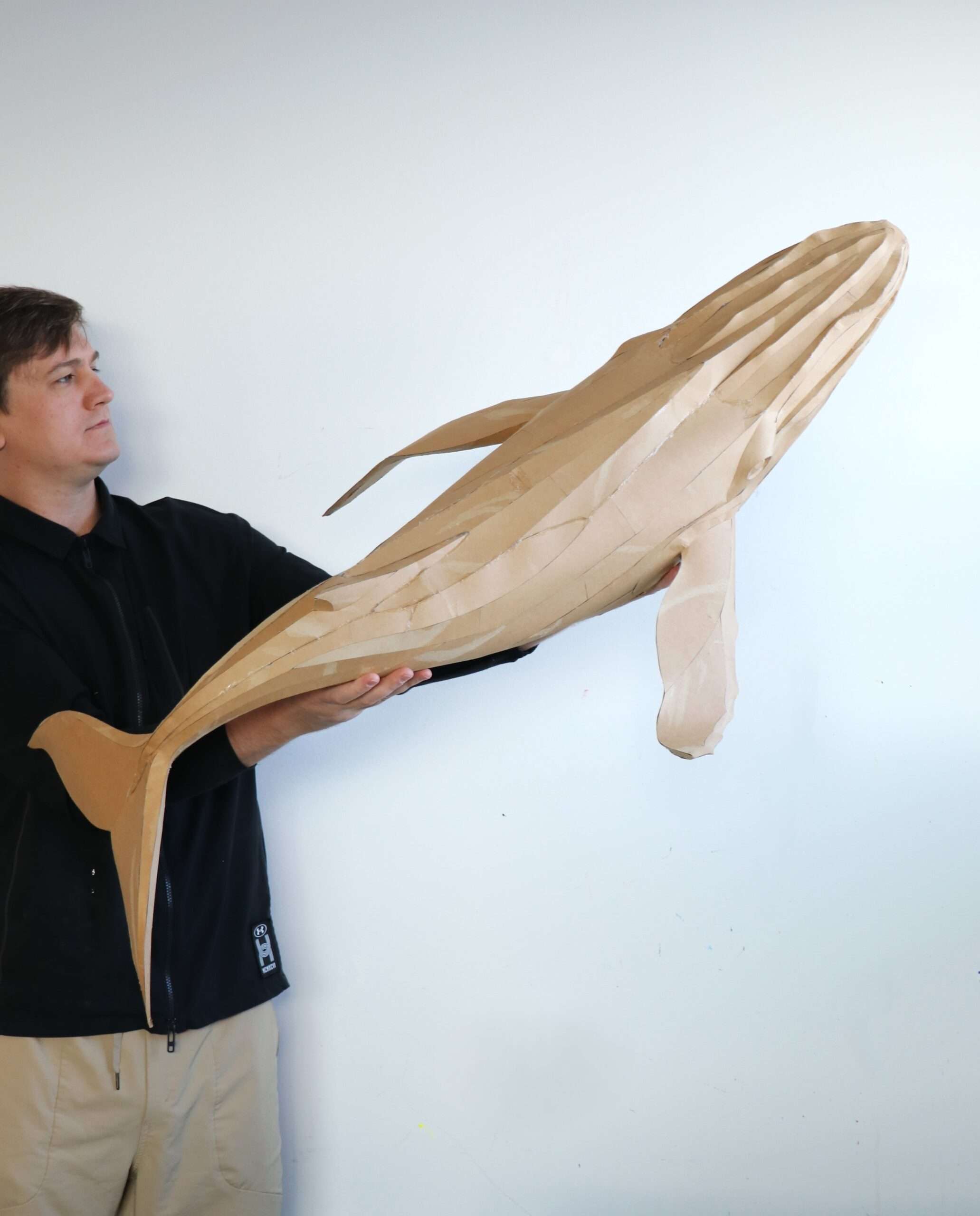 Whale Papercraft Sculpture Template — Paper & EVA Foam DIY Model, Pdf, Dxf, Svg - Image 14